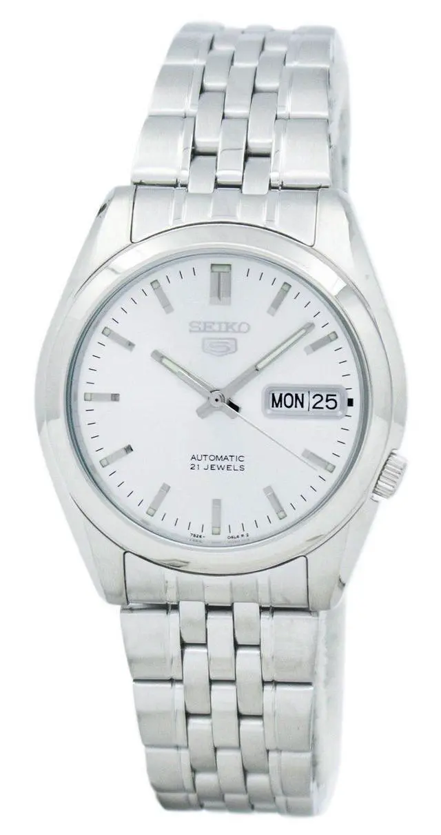 Alt view image 8 of 9 - Seiko Men's Automatic Silver Dial Stainless Steel