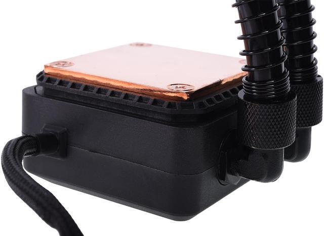 Alt view image 4 of 13 - Alphacool Eisbaer LT240 CPU - black All in One High Performance Water / Liquid Cooler - 240mm Copper Radiator. 11445