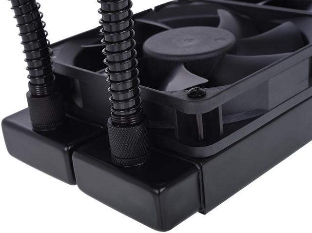 Alt view image 5 of 13 - Alphacool Eisbaer LT240 CPU - black All in One High Performance Water / Liquid Cooler - 240mm Copper Radiator. 11445