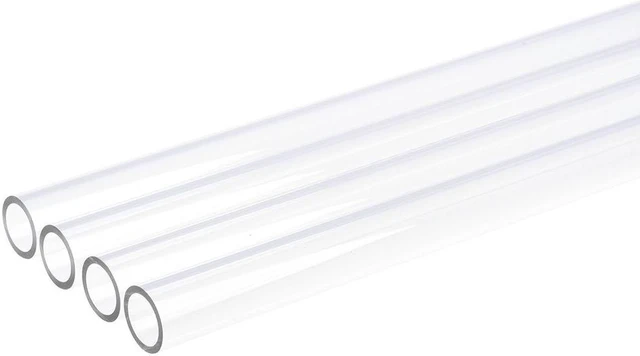 Main image of Alphacool Plexi (Acrylic) HardTube 13mm ID, 16mm OD, 80cm, Clear, 4-pack