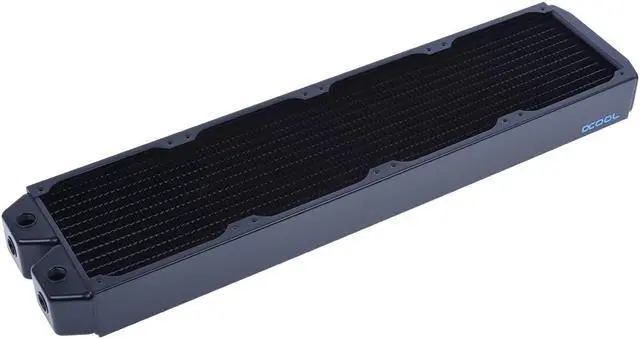 Main image of Alphacool NexXxos XT45 Full Copper Radiator 480, 120mm x 4, Quad Fan, Black