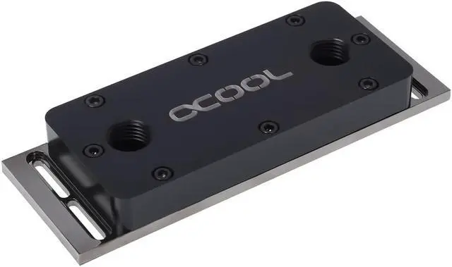 Alt view image 4 of 5 - Alphacool D-RAM Cooler X4 Universal, Black Nickel/Acetal