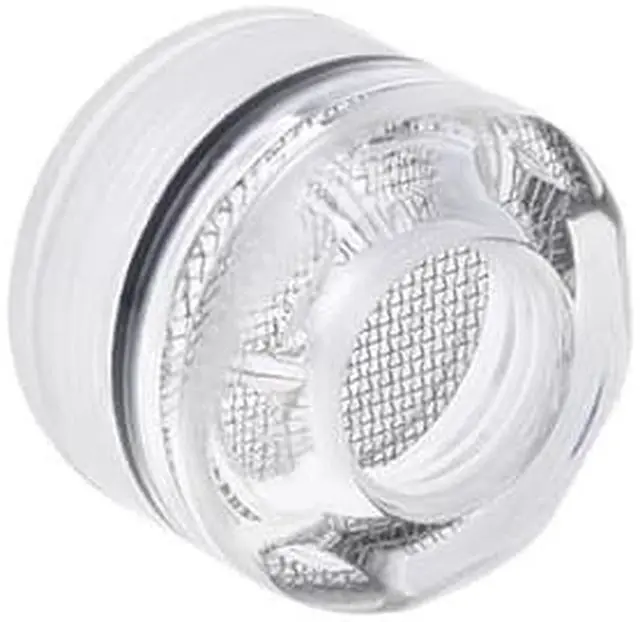 Alt view image 4 of 4 - Alphacool G1/4" Eiszapfen Filter Female to Female Fitting, Plexi