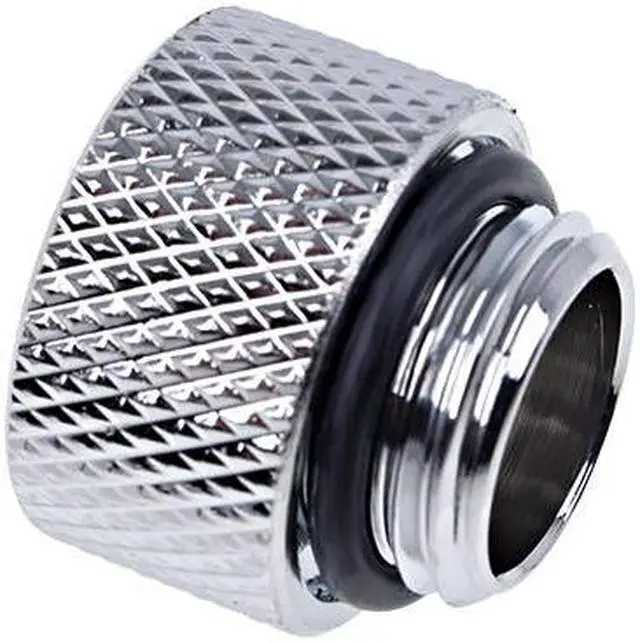 Main image of Alphacool Eiszapfen G1/4" Male to Female 10mm Extender Fitting, Chrome