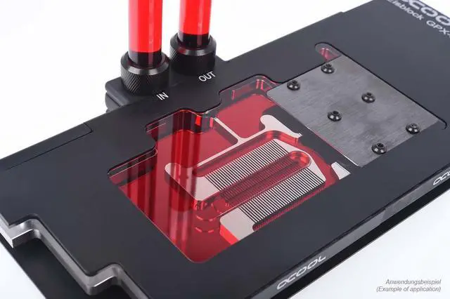 Alt view image 2 of 9 - Alphacool Eiswasser Crystal Red premixed coolant 1000ml
