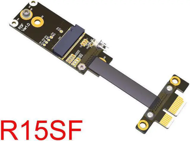 Main image of PCIe x1 to M.2 Key A+E Adapter Cable for Wireless Card WIFI Card 15cm, R15SF