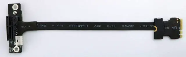 Main image of PCIe x1 to M.2 Key A+E Adapter Cable, R51S