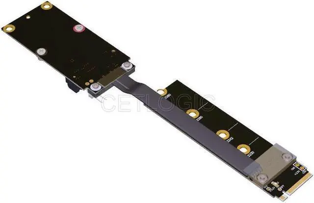 Main image of NGFF M.2 Key-M to mPCIe mini PCIe Adapter Cable 15cm, R46SF