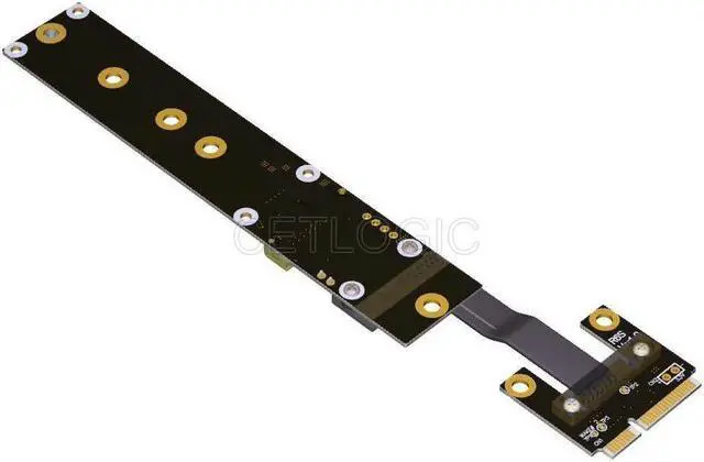 Main image of mPCIe mini PCIe to M.2 Key M Adapter Cable 15cm, R64SF