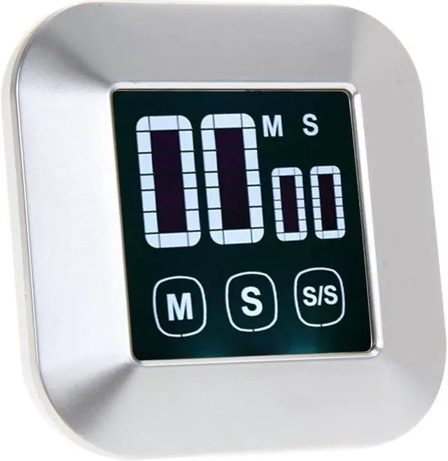 Alt view image 2 of 5 - 0-99 Minutes LCD Digital Touch Screen Timer Backlight Cooking Tools Digital Timer Kitchen Gadgets Cooking Tools With Alarm Clock