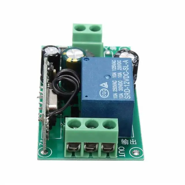 Alt view image 3 of 5 - 315/433MHZ 220V Relay 1 Channel Wireless Relay RF Remote Receiver Relay