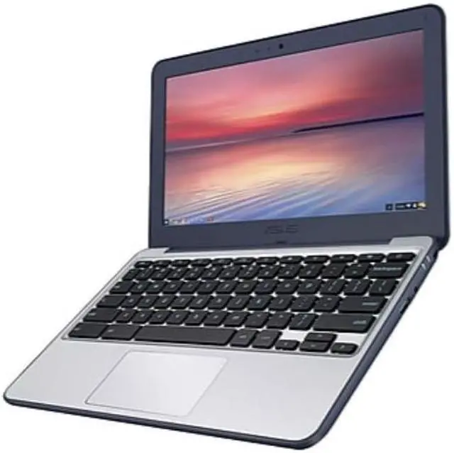 Alt view image 4 of 5 - Asus Chromebook C202SA-RB02-CB 11.6-inch Notebook/ Chrome OS
Intel Celeron N3060 1.6GHz/ 4 GB DDR3/ 32 GB eMMC