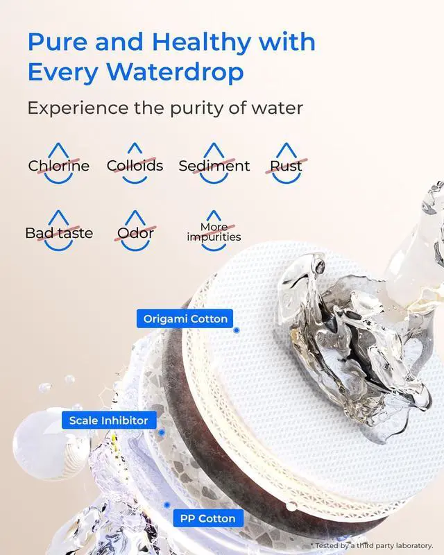 Alt view image 5 of 6 - Waterdrop WD-F2-PRO Filter, [ Only ] Replacement for WD-X12-PRO & WD-X8-PRO Reverse Osmosis System, 6-month Lifetime