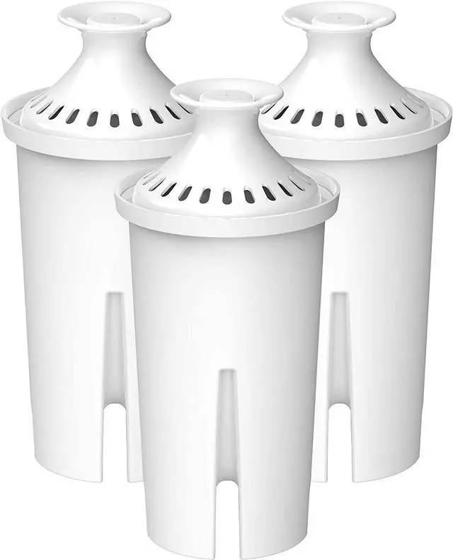 Main image of AQUA CREST CF06A Replacement for Brita® Filter, Brita® Water Pitchers and Dispensers, Classic OB03, Mavea® 107007, and More, NSF Certified Pitcher Water Filter, 3 Pack