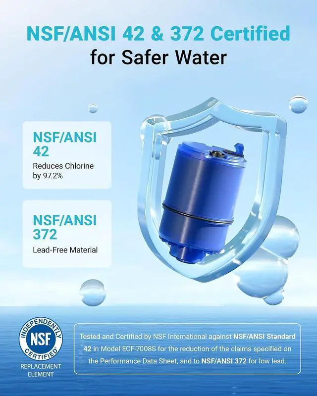 Alt view image 5 of 7 - AQUA CREST Faucet Filter Replacement for All PUR®Plus Water Filter Replacement, PUR® Filter Replacement RF-9999®, NSF 42 Certified, 9-Month, 900-Gallon, 3 Pack 2