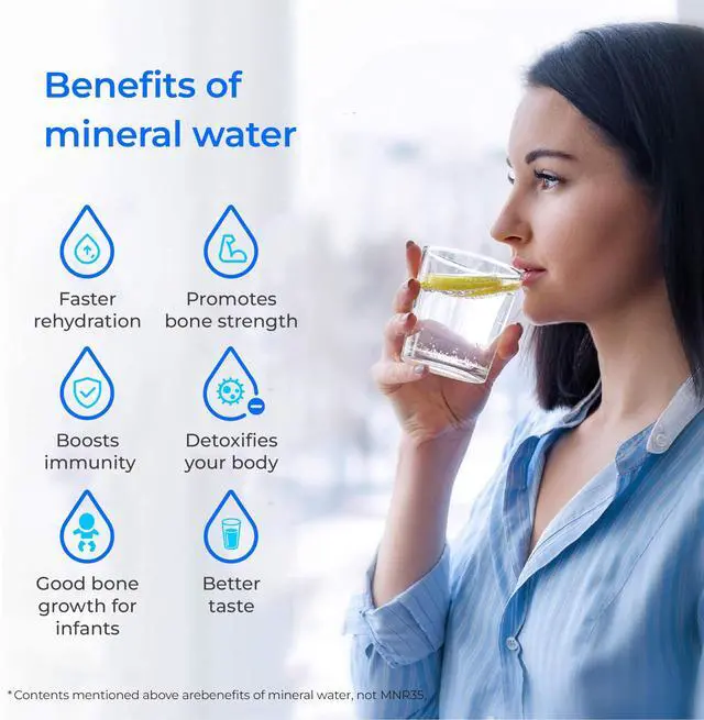 Alt view image 5 of 7 - Waterdrop MNR35 Remineralization Filter Compatible with Undersink RO System, 1/4" & 3/8" Quick Connect Filter for RO Water Filter, Restore Essential Minerals, 9-12 Month Lifetime, 1-Pack