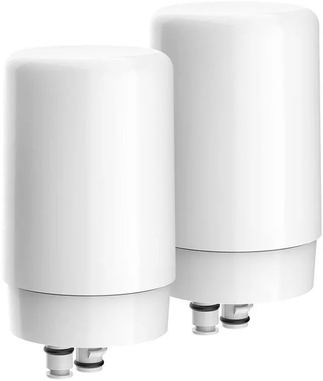 Main image of AQUA CREST 7027W Filter Replacement for Brita® Filter Replacement, 2 Pack, Compatible with Brita® Faucet 36311 On Tap Water Filtration System, FR-200, FF-100, Brita® Filter Replacement