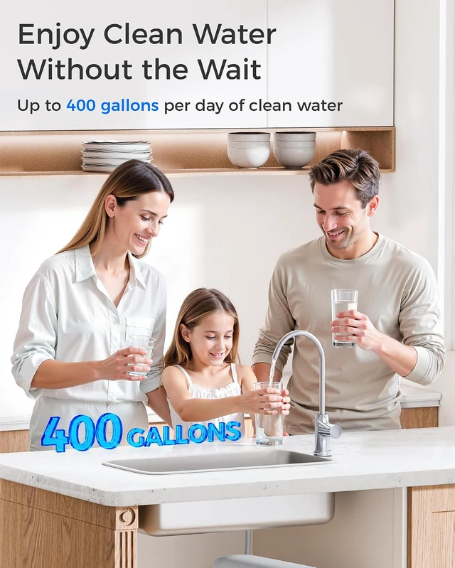 Alt view image 7 of 7 - Waterdrop WD-G2MRO Reverse Osmosis Membrane Composite Filter, 2-year Lifetime, Replacement for WD-G2-B, WD-G2-W Reverse Osmosis System