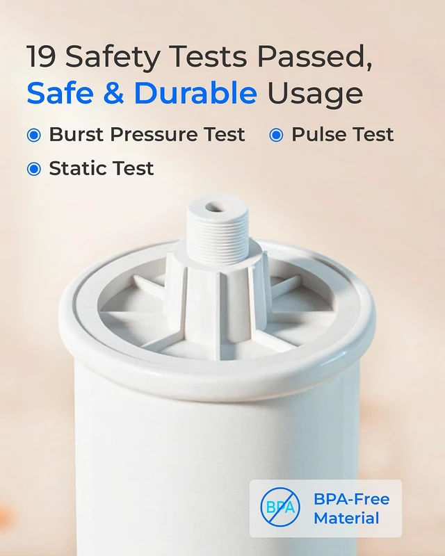 Alt view image 4 of 7 - Waterdrop PMT Small Water Pressure Tank, Compatible with Tankless RO System, Fits All 1/4" & 3/8" Water Tubing Undersink RO Filter, Mini Reverse Osmosis Storage Tank for D6 & G2 & T3 & T4