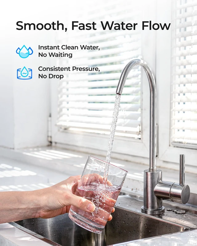 Alt view image 6 of 6 - Waterdrop TSPP Water Filter Replacement for Waterdrop TSU & TSU-WB, 2 Pack