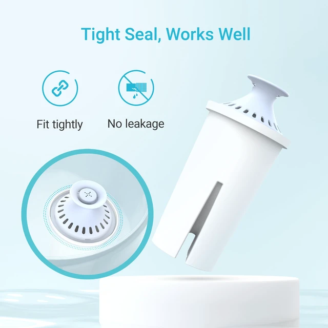 Alt view image 5 of 7 - AQUA CREST Alkaline Water Filter Replacement for Brita® Filter, 3 Pack, Compatible with Brita® Pitchers and Dispensers, Everyday, UltraMax, Metro+, XL and More, NSF Certified, Increases Water PH