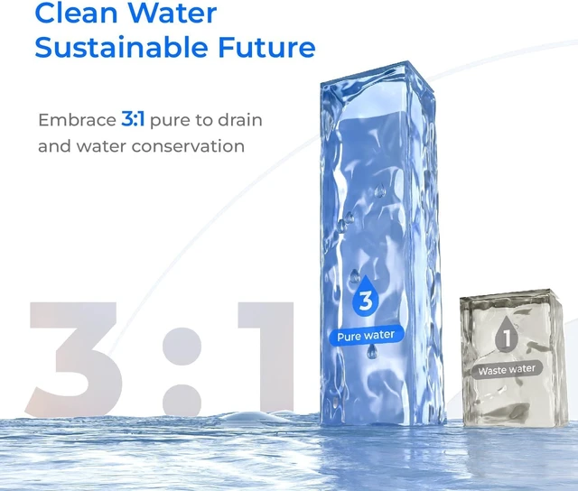 Alt view image 7 of 7 - Waterdrop C1RF Filter, Replacement for C1S/C1H RO System, 12-Month Lifetime,Countertop Reverse Osmosis Filter, Enhanced Filtration, Long Filter Lifespan, Easy and Quick Filter Replacement