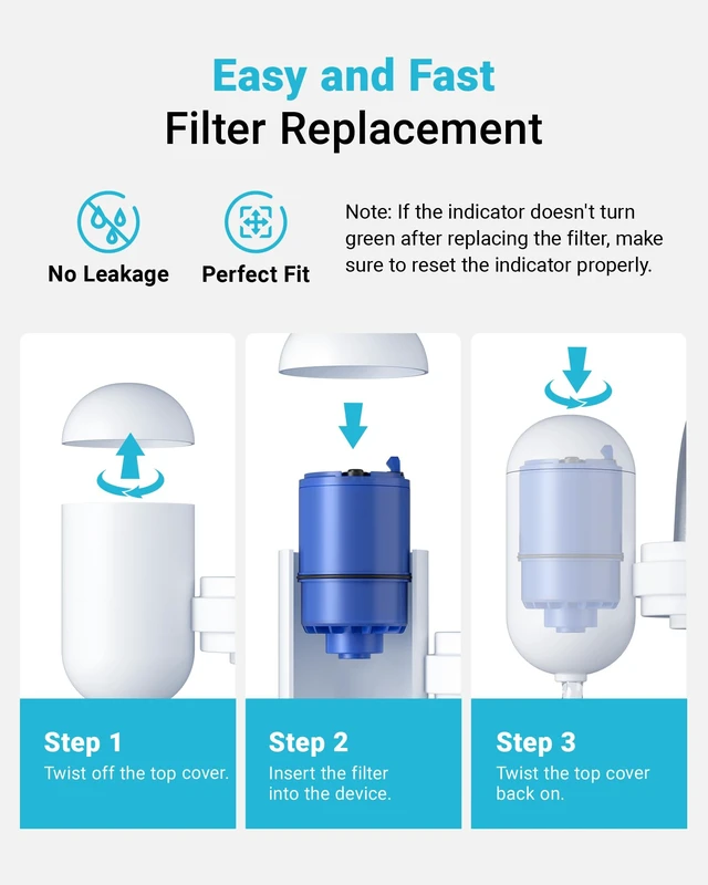 Alt view image 7 of 7 - AQUA CREST CF08A Water Filter Replacement for PUR® Faucet Filter, 4 Pack, Compatible with All PUR®PLUS Water Filter, PUR® Faucet Filter Replacement RF-9999®, NSF 42 Certified, 12-Month, 1200-Gallon