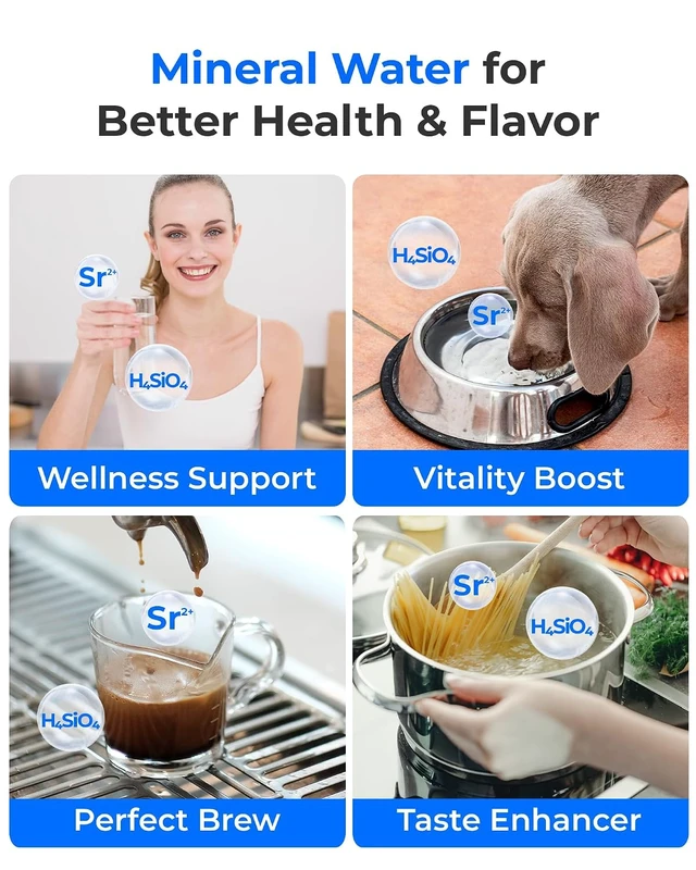 Alt view image 7 of 7 - Waterdrop A2G Mineral Reverse Osmosis System Countertop, Instant Hot & Cold
6-Stage Filtration, 6 Temperature Settings, Hot & Cold & Room-Temp Water,Refurbished