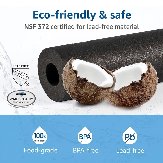 Alt view image 4 of 7 - Waterdrop F-201R Water Filter Replacement for InSinkErator® F-201R, 2 Pack,Compatible with InSinkErator® F-201, HWT-00, HOT100, HOT150® Instant Hot Water Dispenser System, NSF/ANSI 42, 4400 Gallons