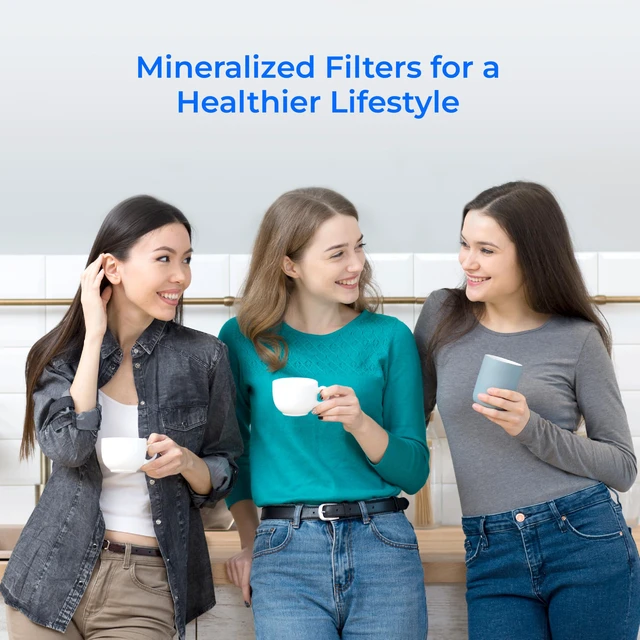 Alt view image 7 of 7 - Waterdrop MNR35-2 Remineralization Filter Compatible with RO System, 1/4" & 3/8" Quick Connect Filter for Undersink RO Water Filter, Restore Essential Minerals, 9-12 Month Lifetime, 2-Pack