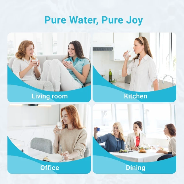 Alt view image 7 of 7 - AQUA CREST Filter Replacement for Brita® Stream Pitcher Water Filter 3 Pack,Compatible with Brita® OB05 Filter Pitchers and Dispensers, As-You-Pour, 7-Stage Filtration, Reduce Chlorine, Last 6 Months
