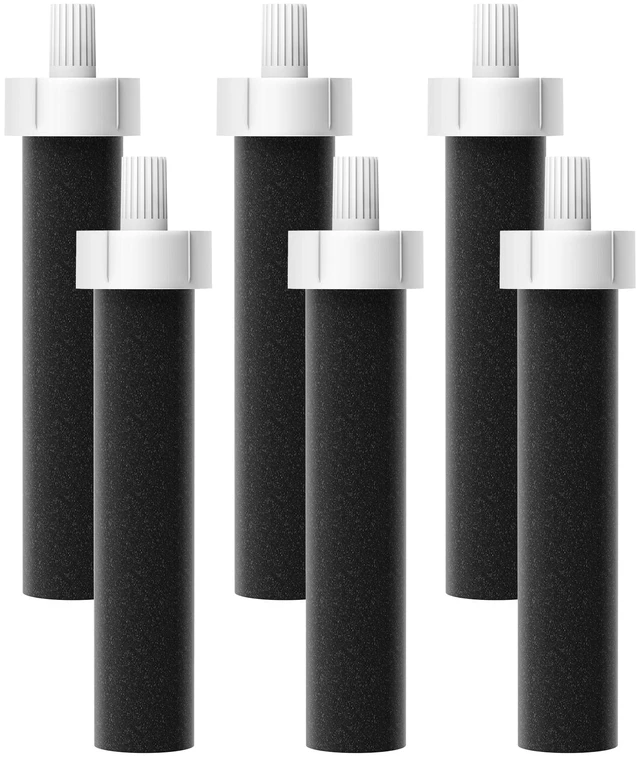Main image of AQUA CREST Water Bottle Filter Replacement for Brita® BB06,Compatible with Brita® Hard Sided and Sport Water Bottle Filter, BPA-Free, Reduces Chlorine, Bad Taste & Odor, 6 Pack