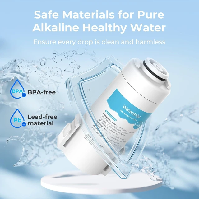 Alt view image 7 of 7 - Waterdrop EDFA Alkaline Water Filter Replacement for ED01AW/ED01AB, 1 Pack,For Waterdrop ED01/ED02/ED04 Rechargeable Electric Pitchers, Improves pH, Lasts 3 Months or 200 Gallons