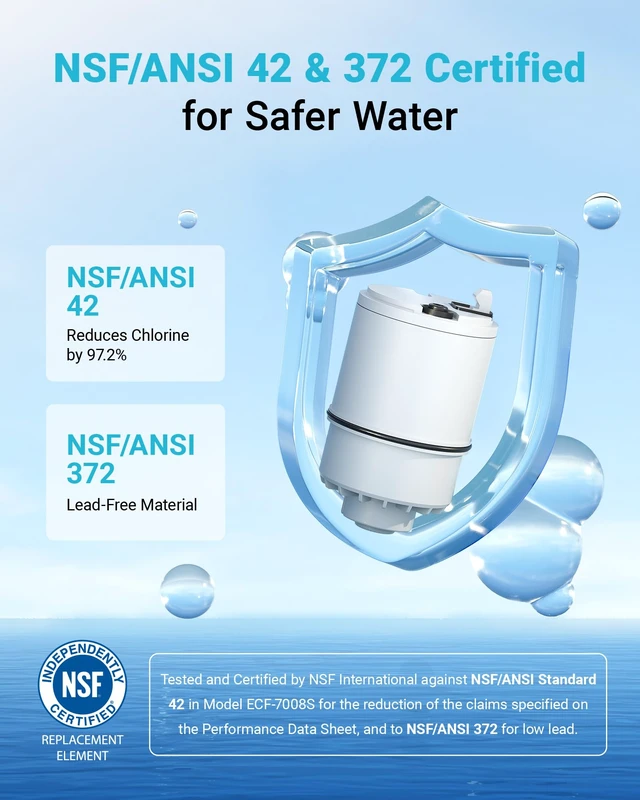 Alt view image 2 of 7 - AQUA CREST CF08B Water Filter Replacement for PUR® Faucet Filter, 3 Pack,Compatible with All PUR® PLUS Faucet Filtration System, Replacement for RF-3375®, NSF 42 Certified, 9-Month, 900-Gallon