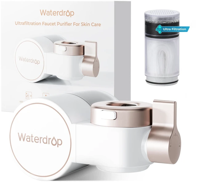 Main image of Waterdrop BFT1 Skincare Bathroom Sink Filter, Water Filter for Sink Faucet,Reduces 99.9% Chlorine, Skin Redness & Scale Control, Water Softner, NSF Certified, 0.000001 mm, 3 Water Dispensing Modes