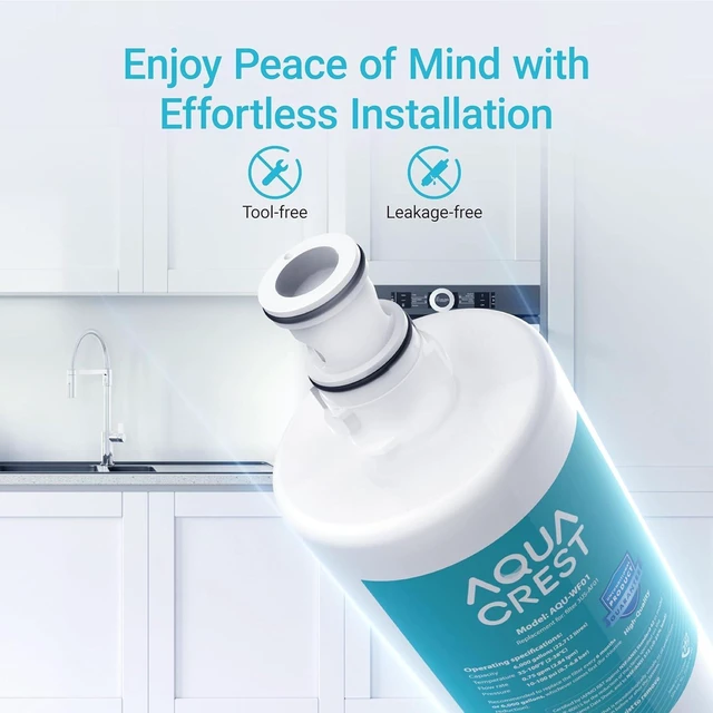 Alt view image 7 of 7 - AQUA CREST 3US-AF01 Water Filter Replacement for Filtrete® 3US-AS01, 3 Pack, Compatible with Standard Filtrete® 3US-AF01, 3US-AS01