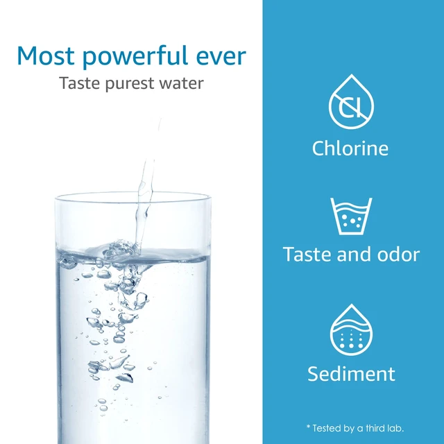Alt view image 3 of 7 - AQUA CREST RC EZ 3 Water Filter Replacement for Culligan® RC-EZ-3, 1 Pack,Compatible with DuPont® Carbon 3000QT Filter, Culligan® US-EZ-3, RC-EZ-1, Brita® USF-201, USF-202, 2K Gallons