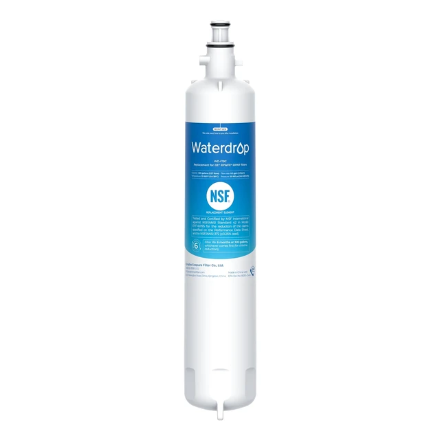Main image of Waterdrop WD-F19C Refrigerator Water Filter Replacement for GE® RPWFE®,Built-in CHIP - Compatible with GFE28GYNFS, GFE28GELDS, PFE28KELDS, PFE28KYNFS, GFD28GELDS, PWE23KELDS - NSF Certified