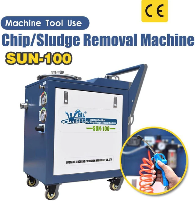 SFX 1 Unit CHIP SLUDGE REMOVAL MACHINE SUN-100 MACHINE TOOL USE CNC ...