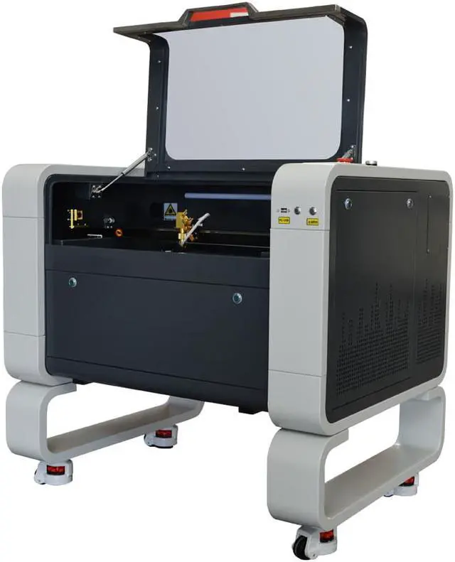 Alt view image 5 of 7 - CO2 Laser Cutting and Engraving Machine 80W For non-metal Wood 400*600mm Durable Precise Efficient