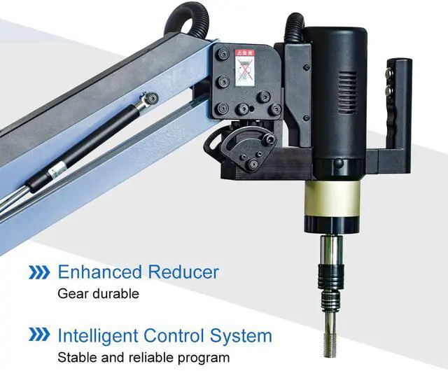 Alt view image 3 of 5 - US Stock SFX-M30R Arm 360° Universal Tapping Machine Electric Tapper HD Human-Machine Interface