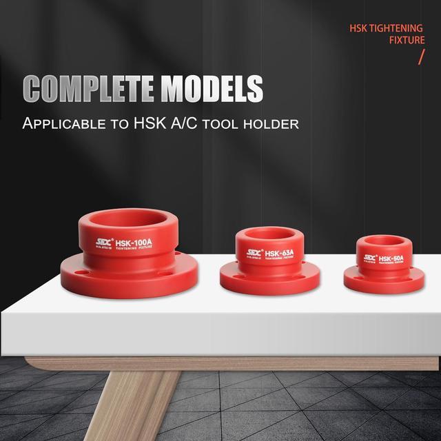 Alt view image 4 of 7 - SFX HSK-50A HSK Tightening Fixture Machine Tool Tool Holder High Polymer Material Applicable to HSK A/C