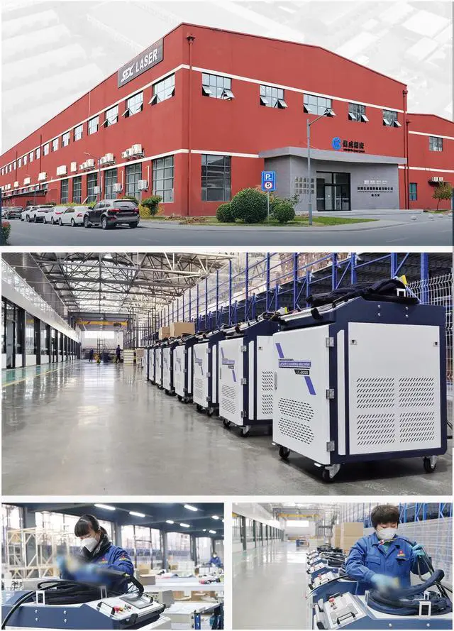 Alt view image 6 of 7 - 100W Backpack Design Laser cleaning machine with battery Portable Pulsed Laser Cleaner Machine for Metal