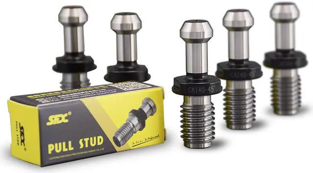 Alt view image 2 of 3 - SFX 5PCS CAT40 Pull Stud Retention Knob Fit HAAS CAT40 CNC Machine Accessories