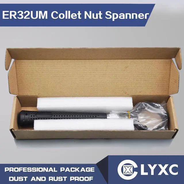 Alt view image 5 of 7 - ER32 Collet Wrench CNC Machine Accessories Collet Chucks ER UM Nut Spanner