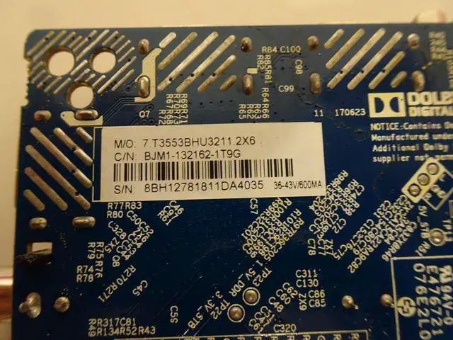 Alt view image 2 of 2 - Element ELEFW328 Main Board (CV3553BH-U32, BJM1-132162-1T9G) 8BH1278