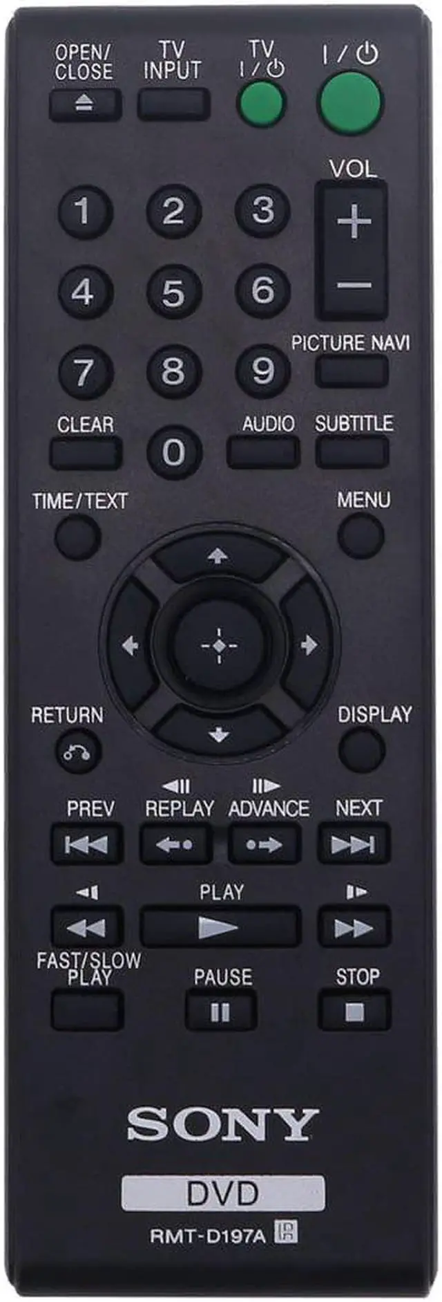 Main image of Original Sony RMT-D197A CD/DVD REMOTE CONTROL (148943011)