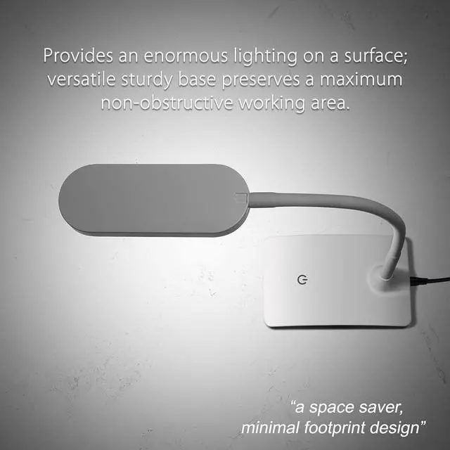 Alt view image 4 of 7 - TW Desk Lamps for Home Office - Super Bright Small Desk Lamp with USB Charging Port, a Perfect LED Desk Light as Study Lamp, Bedside Reading Lights, White