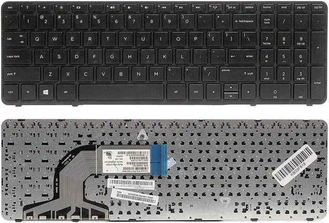 Main image of Replacement Keyboard For HP Pavilion 15-n284nr 15-n285nr 15-n286nr 15-n287cl 15-n287nr 15-n288ca 15-n288nr 15-n289nr 15-n290nr 15-n291nr, US Layout Black Color