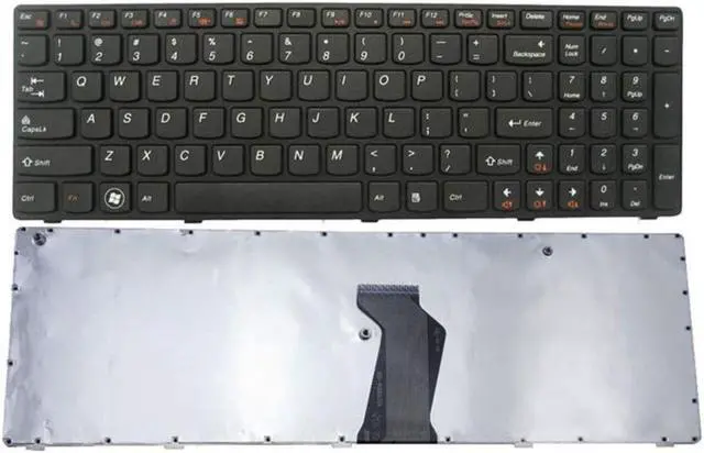 Main image of New US Black Keyboard For IBM Lenovo Ideapad G570 G575 Z560 Z560A Z565 Series